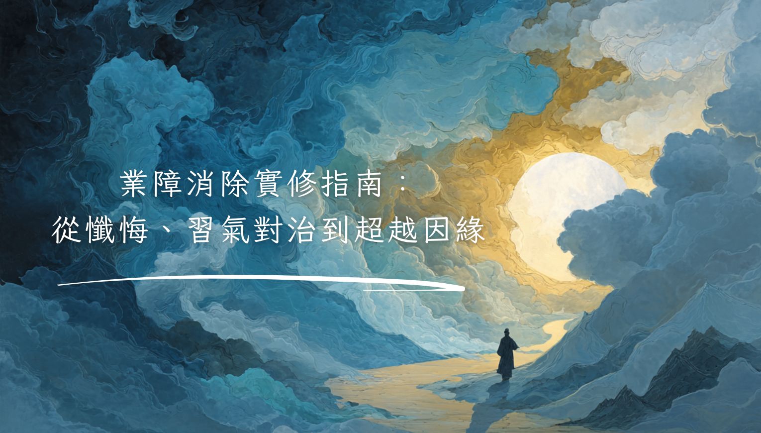 業障消除實修指南：從懺悔、習氣對治到超越因緣
