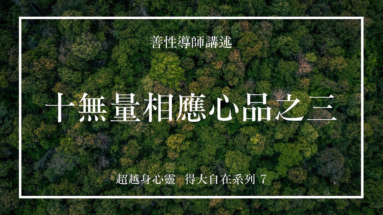 十無量相應心品之三