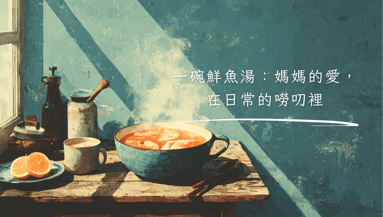 一碗鮮魚湯：媽媽的愛，在日常的嘮叨裡