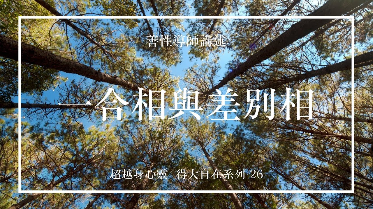 一合相與差別相
