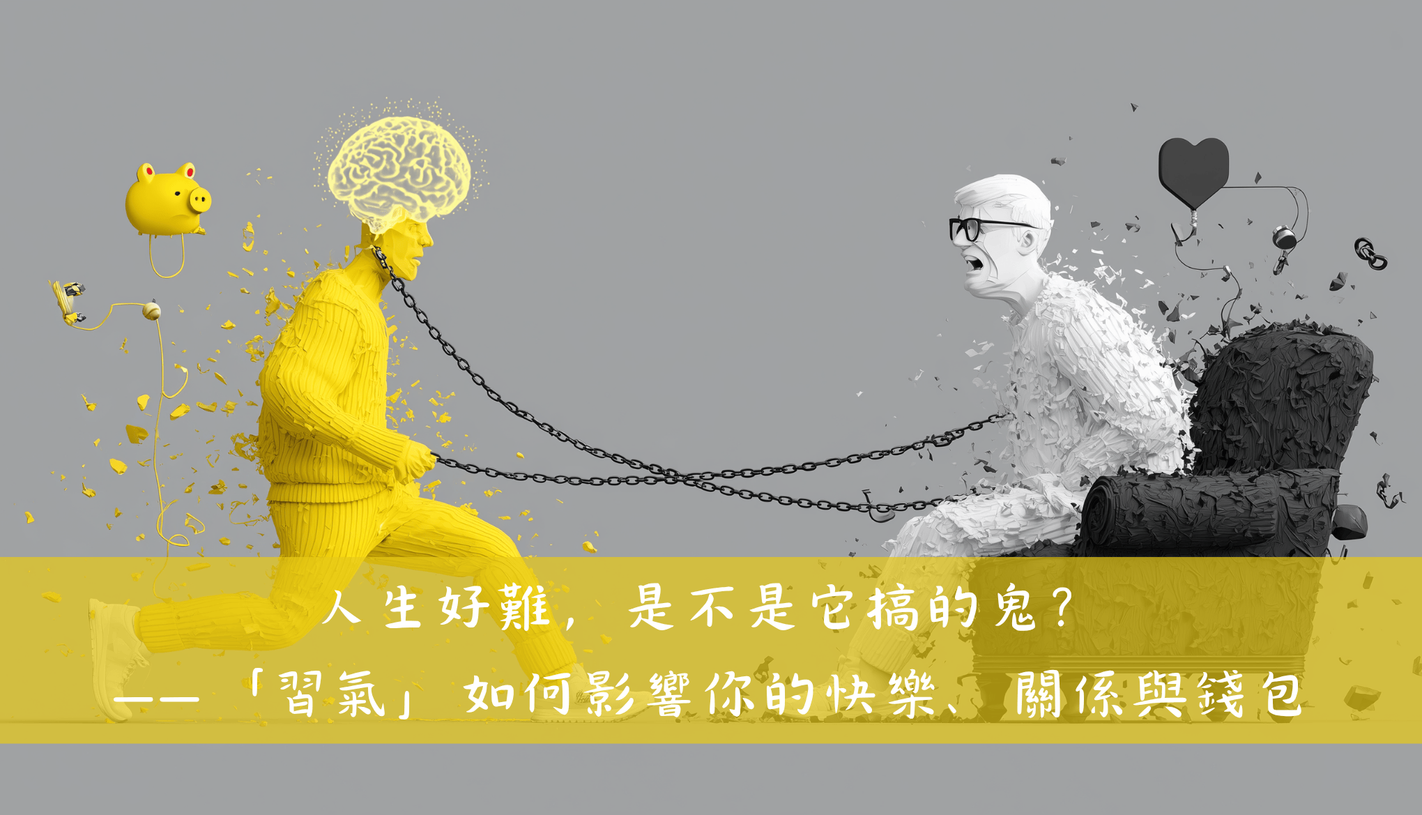 人生好難，是不是它搞的鬼？——「習氣」如何影響你的快樂、關係與錢包
