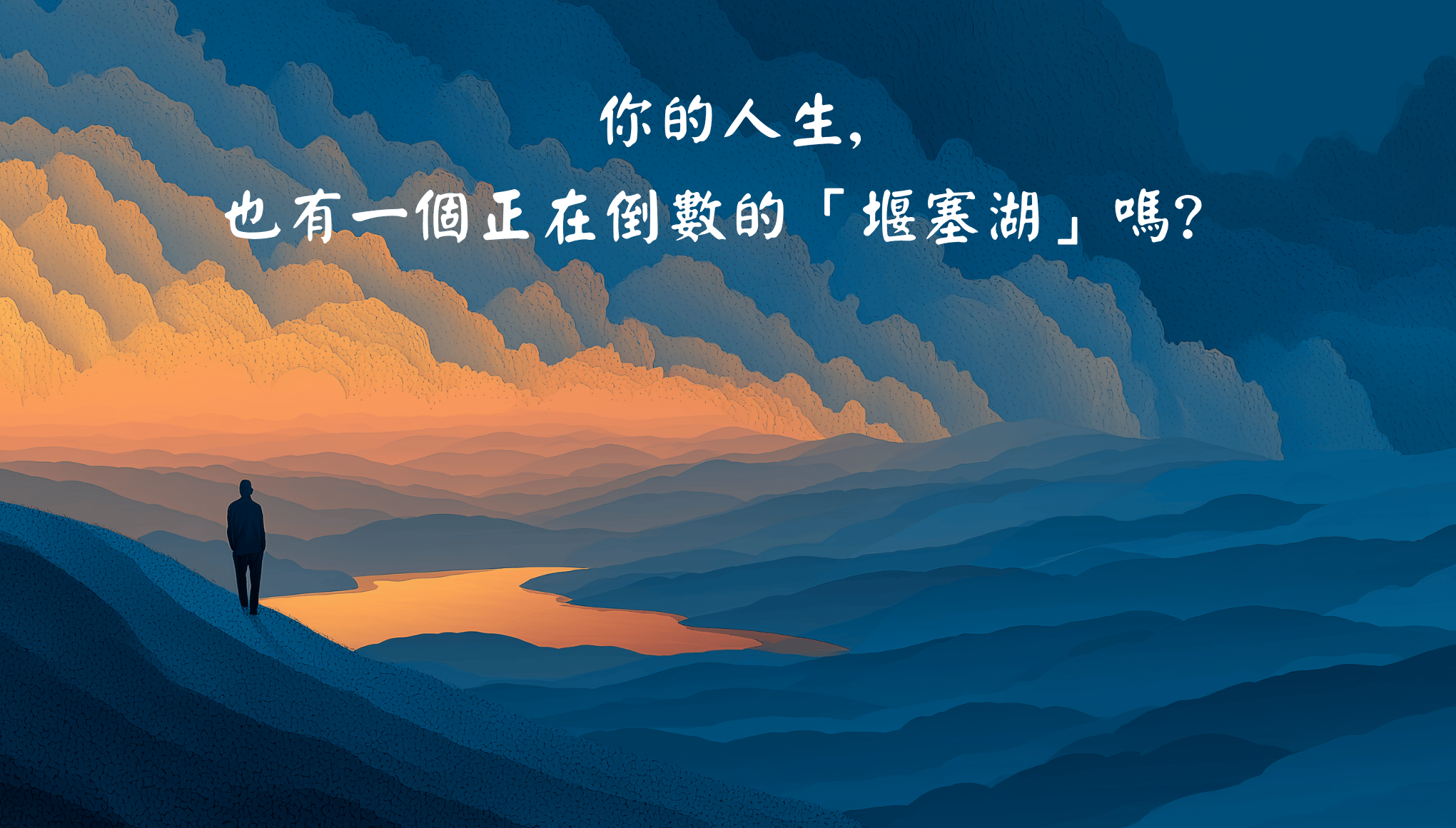 你的⼈⽣，也有⼀個正在倒數計時的「堰塞湖」嗎？