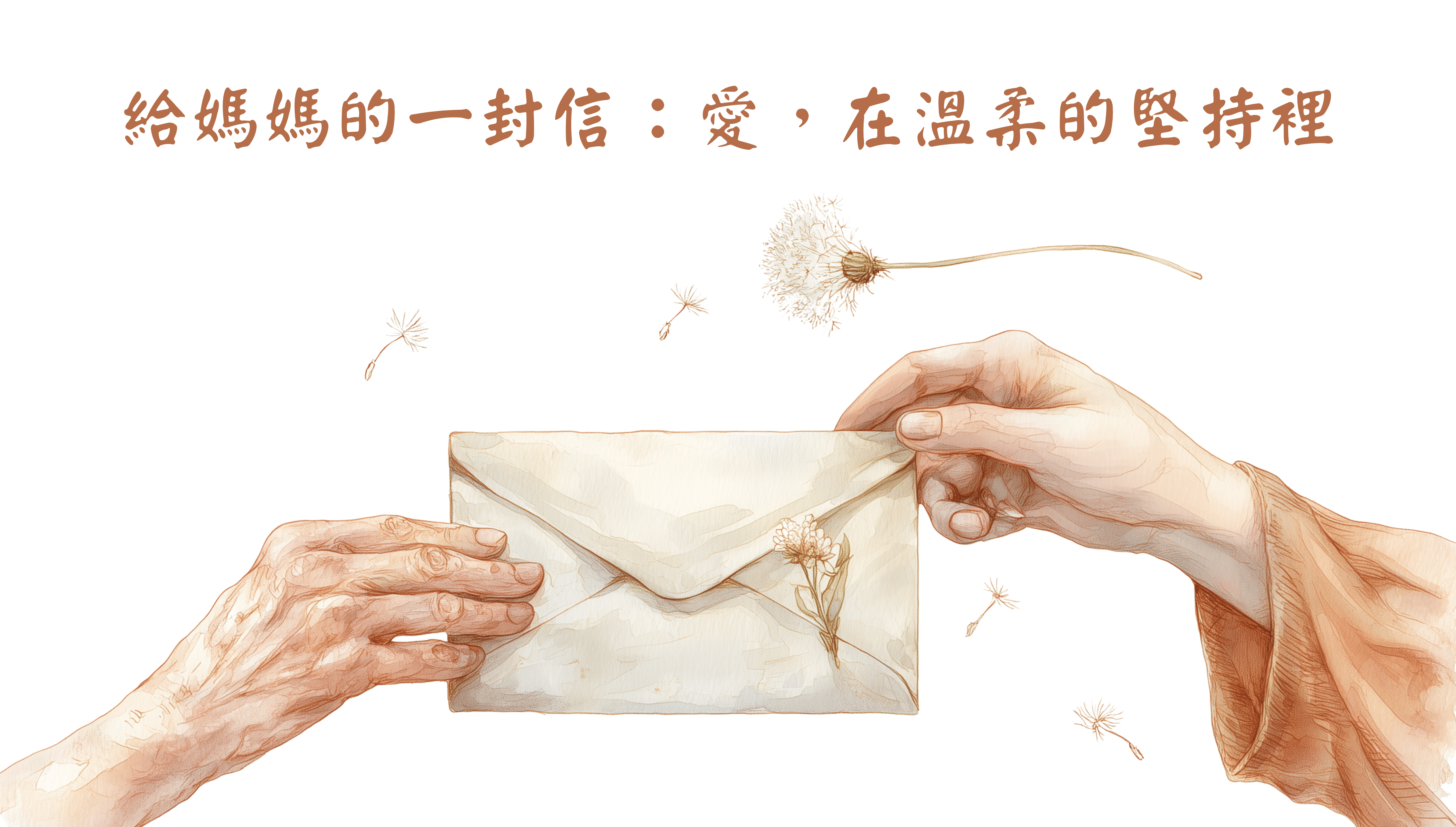 給媽媽的一封信：愛，在溫柔的堅持裡