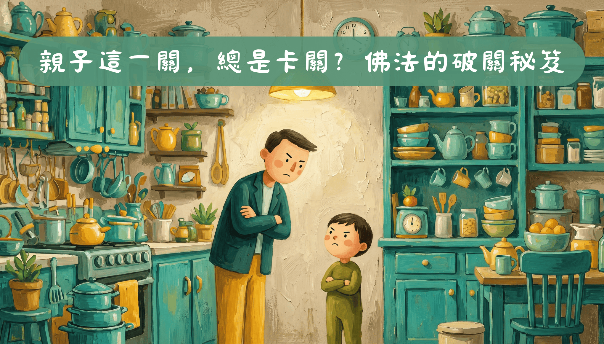 親子這一關，總是卡關？佛法的破關秘笈