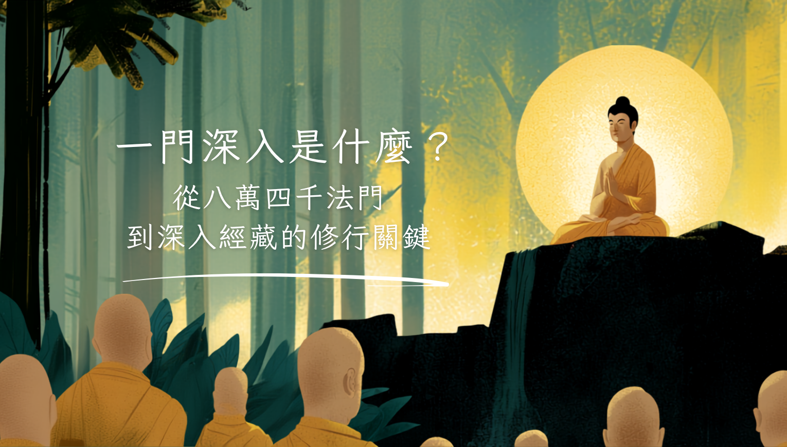 一門深入是什麼？從八萬四千法門到深入經藏的修行關鍵