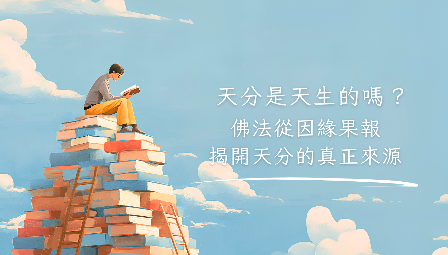 天分是天生的嗎？佛法從因緣果報揭開天分的真正來源