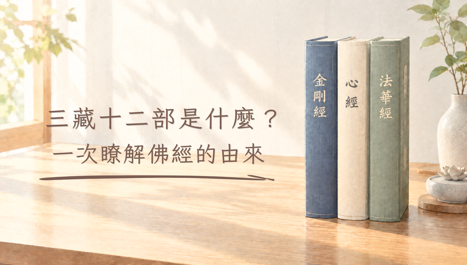 三藏十二部是什麼？一次瞭解佛經的由來
